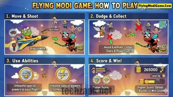 Flying Modi Game APK