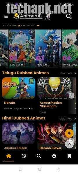Animerulz Android APK