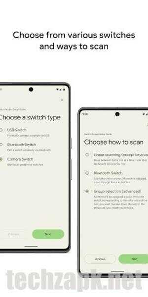 Switch Access Android