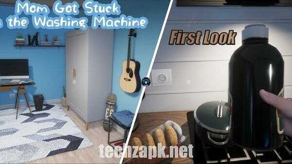 Mom Got Stuck Washing Machine Mobile
