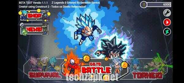 Z Legends 3 Mod APK Unlimited Money and Gems