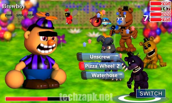 FNAF World Mod APK Unlimited Resources