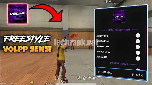 Volpp Sensi Free Fire APK For Android