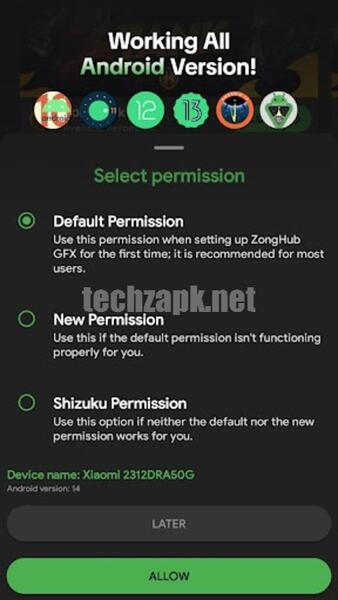 ZongHub GFX APK Anti-ban