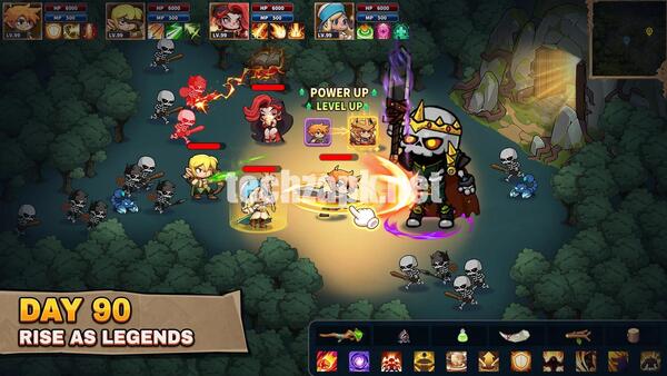 Top Heroes APK Mod