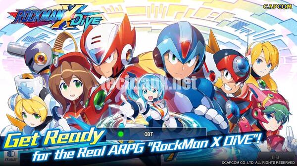 Mega Man X Dive APK OBB
