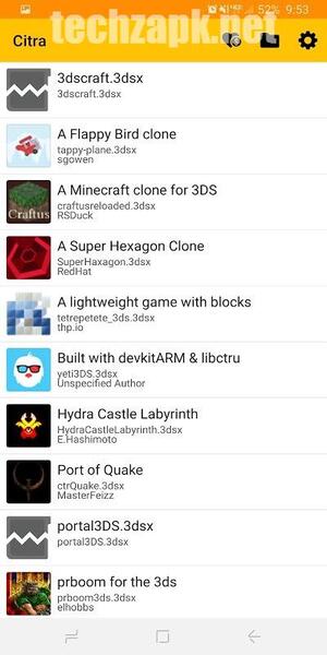 Citra Emulator Android