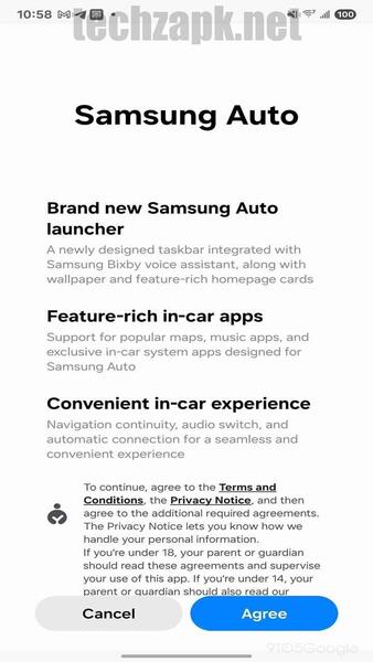 Samsung Auto APP
