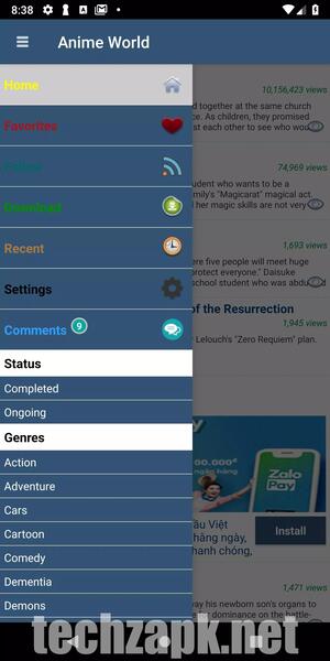 Anime World Mod APK Latest Version