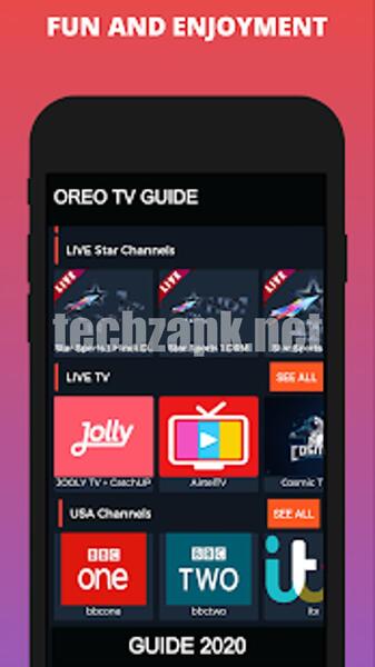 Oreo TV APK For Firestick