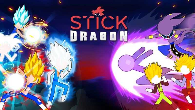 Stickman Dragon Fight Super