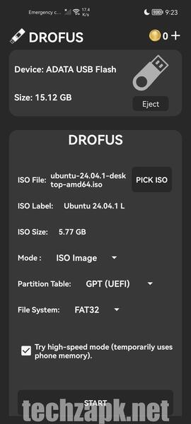 Rufus Android