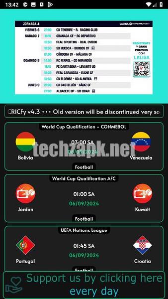 Cricfy TV Free