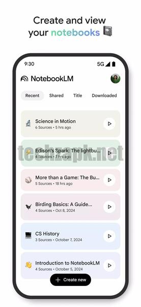 NotebookLM Android APK