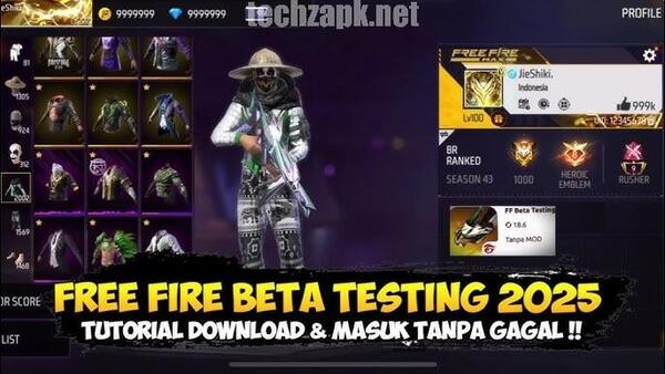 Free Fire Beta 2025 APK Free