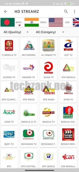HD Streamz APP