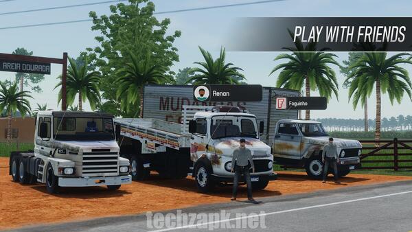 Global Truck Online Mod APK Unlimited Cash
