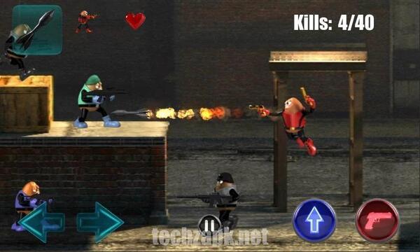 Killer Bean Mod APK Unlock All Weapons