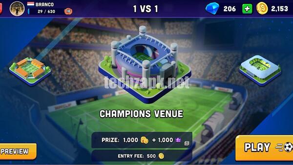 Mini Football Mod APK Dumb Enemy