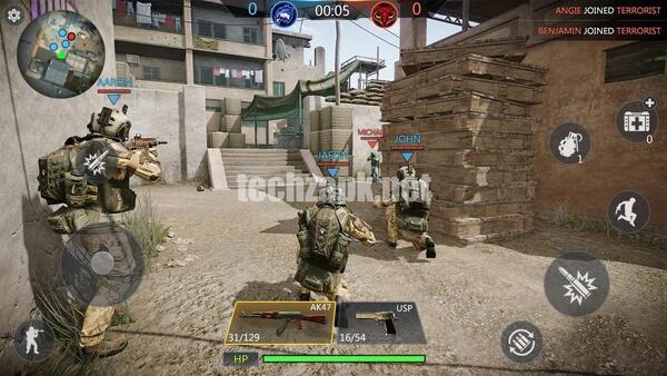 FPS Strike Ops Modern Arena Mod APK Unlocked Everything