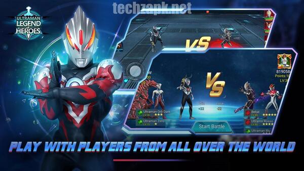 Ultraman Legend of Heroes Mod APK One Hit