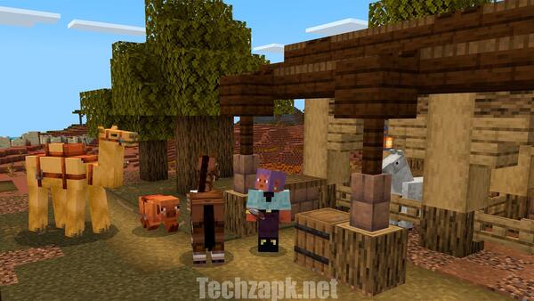 Minecraft 1.21.100.21 APK Menu