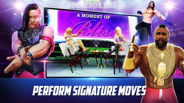 WWE Mayhem Mod APK all characters unlocked