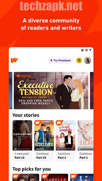Wattpad Premium Mod APK