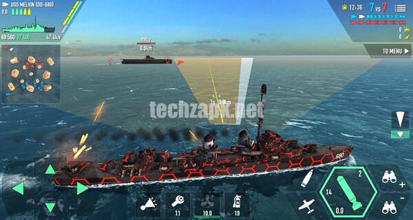 Battle of Warships Mod APK unlimited ammo