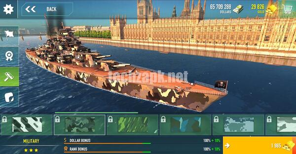 Battle of Warships Mod APK unlimited platinum
