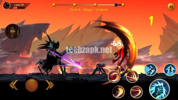 Shadow fighter 2 Mod APK max level