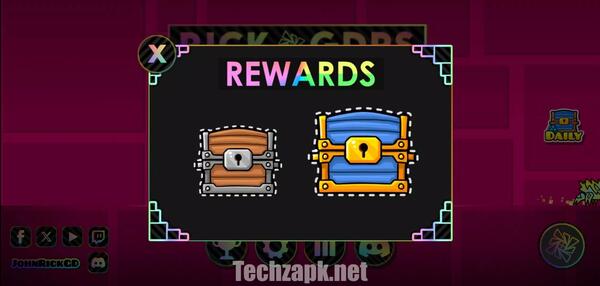 RGDPS APK Menu
