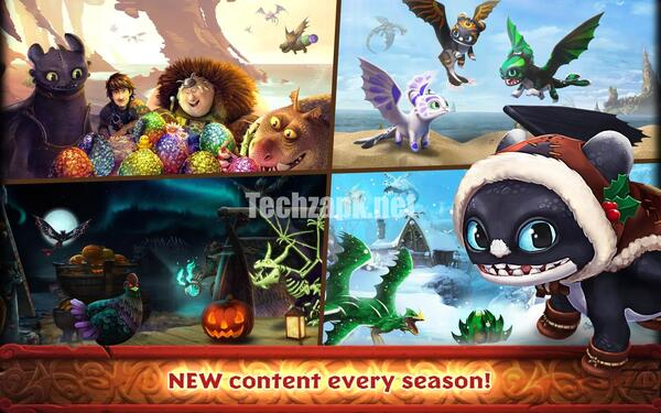 Dragons Rise of Berk Mod APK Unlimited Fish