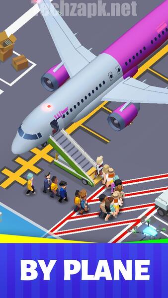 Idle Airport Empire APK Unlimited Money and Gems