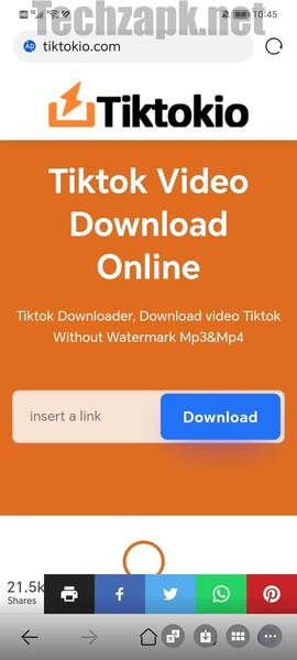 Tiktokio APK No Watermark