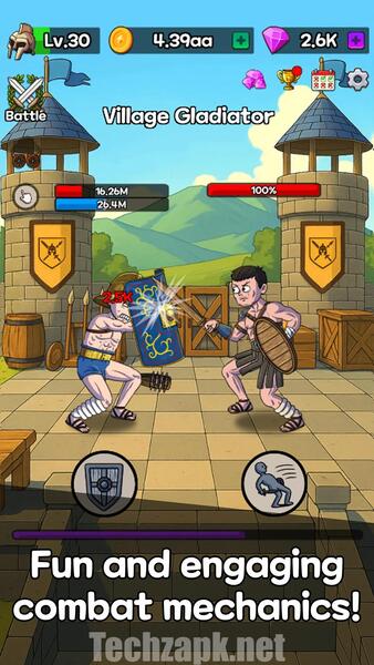 Legend of Gladiator Mod APK Unlimited Gems
