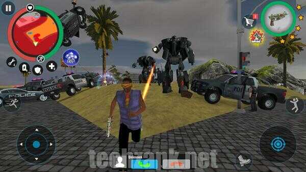 Real Gangster Crime Old Version Mod APK Unlimited Money