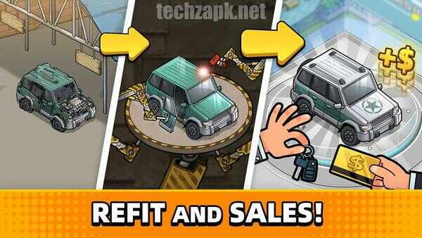 Used Car Tycoon Mod APK Unlimited Money