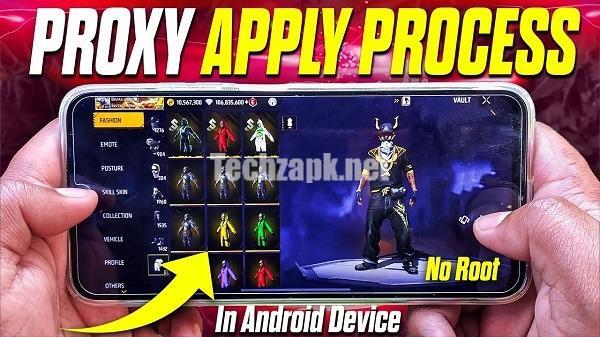 Free Fire Proxy Server Beta APK
