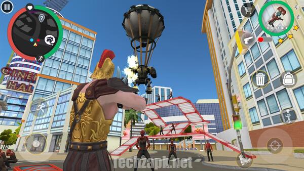 Rope Hero Cheatground MOD APK Unlimited Money and Gems