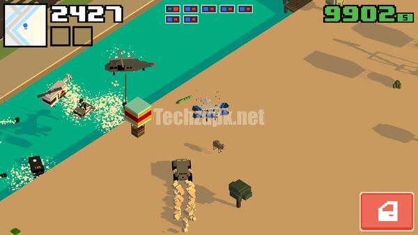 Smashy Road Mod APK Unlocked All Cars