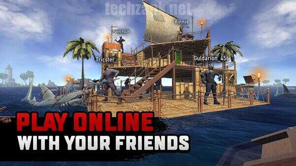 Raft Survival Multiplayer Mod APK Free Rewards