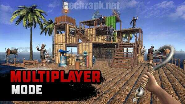 Raft Survival Multiplayer Mod APK Premium Unlocked