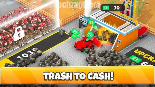 Trash Tycoon Mod APK Unlimited Money and Gems