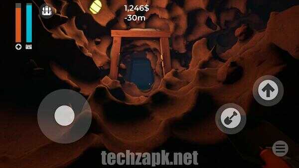 A Game About Digging A Hole APK Menu