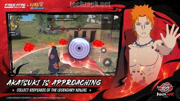 Free Fire MAX x NARUTO Mod APK Latest Version
