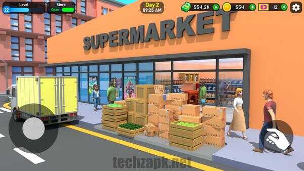 Supermarket Tycoon 3D MOD APK Unlimited Money and Gems