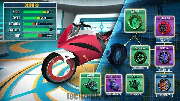 Gravity Rider Space Bike Race Mod APK