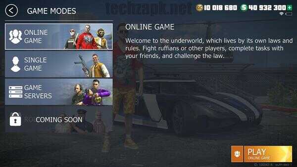 Grand Criminal Online Mod APK Unlocked Everything