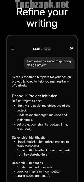Grok AI Premium Mod APK